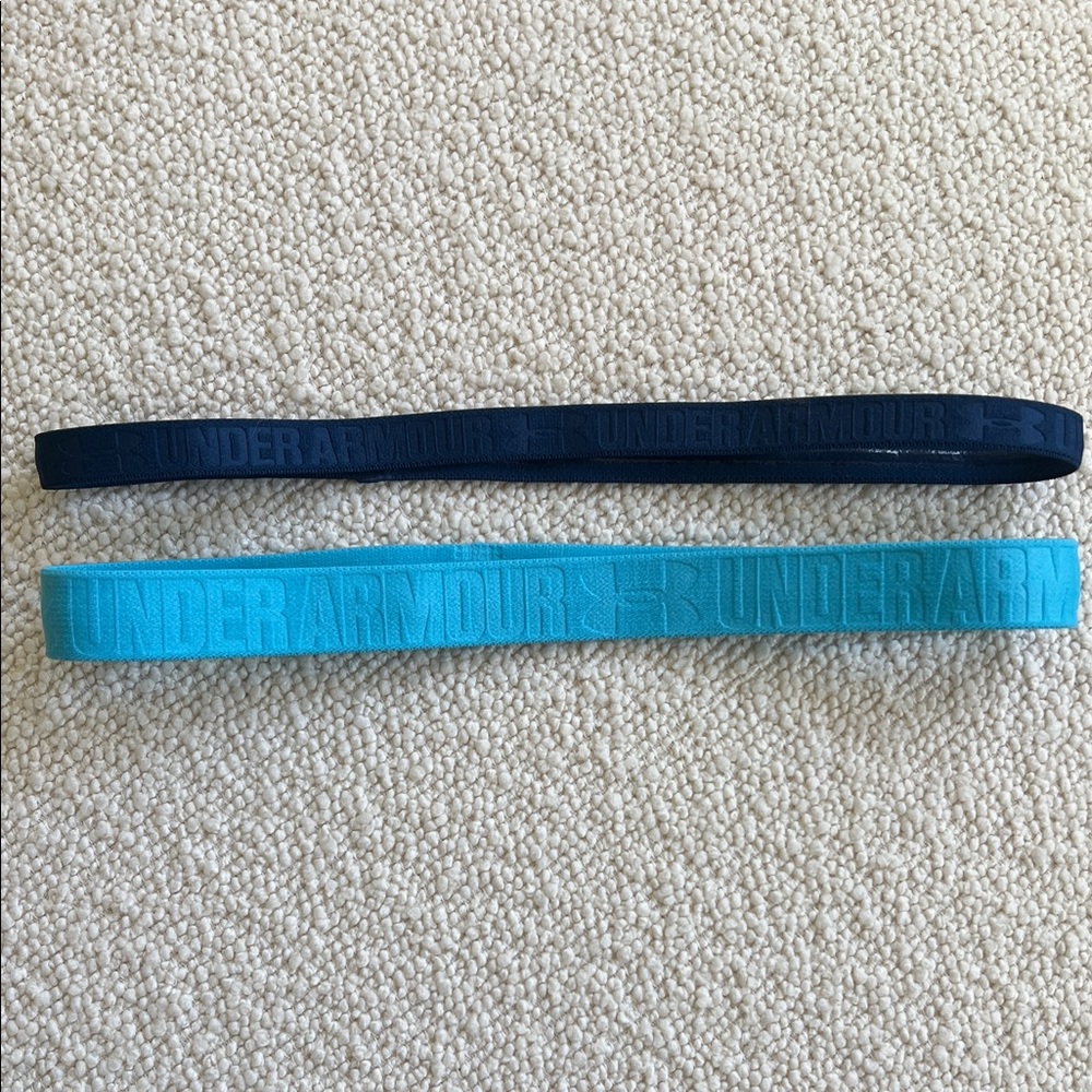 Under Armour Blue and Navy Headbands